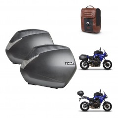 SHAD Suitcase trunk + mounting support SH36 suitcases SR38 CAFE RACER STYLE 1U KIT-481131