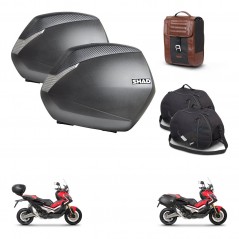 SHAD Suitcase trunk + mounting bracket SH36 suitcases accessories SR38 CAFE RACER STYLE 1U KIT-481144