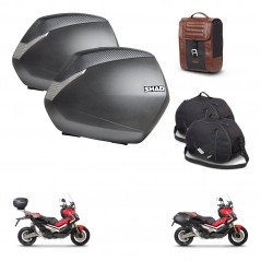 SHAD Suitcase trunk + mounting bracket SH36 suitcases accessories SR38 CAFE RACER STYLE 1U KIT-481150