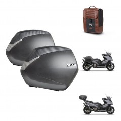 SHAD Suitcase trunk + mounting support SH36 suitcases SR38 CAFE RACER STYLE 1U KIT-481155