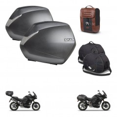 SHAD Baul maleta + soporte montaje maletas SH36 accesorios SR38 CAFE RACER STYLE 1U KIT-481168
