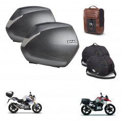 SHAD Suitcase trunk + mounting bracket SH36 suitcases accessories SR38 CAFE RACER STYLE 1U KIT-481180