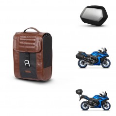 SHAD SH35 PREMIUM suitcases + mounting bracket suitcase trunk SR38 CAFE RACER STYLE 1U KIT-481284