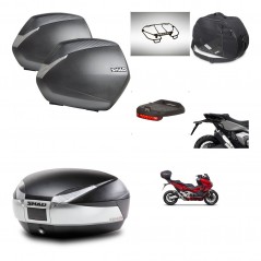SHAD Baul SH48 + soporte montaje maletas SH36 accesorios TITANIUM PREMIUM KIT-481371