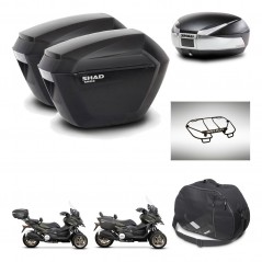 SHAD Baul SH48 + soporte montaje maletas sh23 accesorios TITANIUM PREMIUM KIT-481463