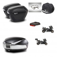 SHAD Baul SH48 + soporte montaje maletas sh23 accesorios TITANIUM PREMIUM KIT-481469
