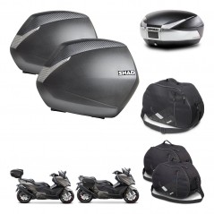 SHAD Baul SH48 + soporte montaje maletas SH36 accesorios TITANIUM PREMIUM KIT-481774