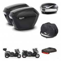 SHAD Baul SH48 + soporte montaje maletas sh23 accesorios TITANIUM PREMIUM KIT-481781