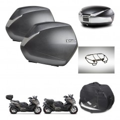 SHAD Baul SH48 + soporte montaje maletas SH36 accesorios TITANIUM PREMIUM KIT-481797