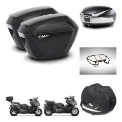SHAD Baul SH48 + soporte montaje maletas sh23 accesorios TITANIUM PREMIUM KIT-481799