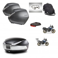 SHAD Baul SH48 + soporte montaje maletas SH36 accesorios TITANIUM PREMIUM KIT-481840