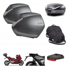 SHAD SH48 trunk + mounting bracket SH36 suitcases accessories DARK GREY PREMIUM KIT-481864
