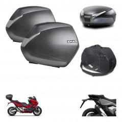 SHAD SH48 trunk + mounting bracket SH36 suitcases accessories DARK GREY PREMIUM KIT-481869