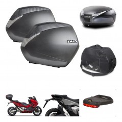 SHAD SH48 trunk + mounting bracket SH36 suitcases accessories DARK GREY PREMIUM KIT-481875