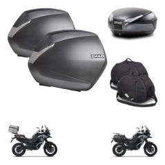 SHAD SH48 trunk + mounting bracket SH36 suitcases accessories DARK GREY PREMIUM KIT-481906