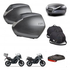 SHAD SH48 trunk + mounting bracket SH36 suitcases accessories DARK GREY PREMIUM KIT-481912