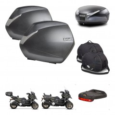 SHAD SH48 trunk + mounting bracket SH36 suitcases accessories DARK GREY PREMIUM KIT-481960