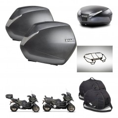 SHAD SH48 trunk + mounting bracket SH36 suitcases accessories DARK GREY PREMIUM KIT-481978