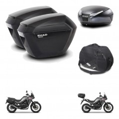 SHAD Baul SH48 + soporte montaje maletas sh23 accesorios DARK GREY PREMIUM KIT-482111