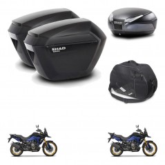 SHAD Baul SH48 + soporte montaje maletas sh23 accesorios DARK GREY PREMIUM KIT-482207