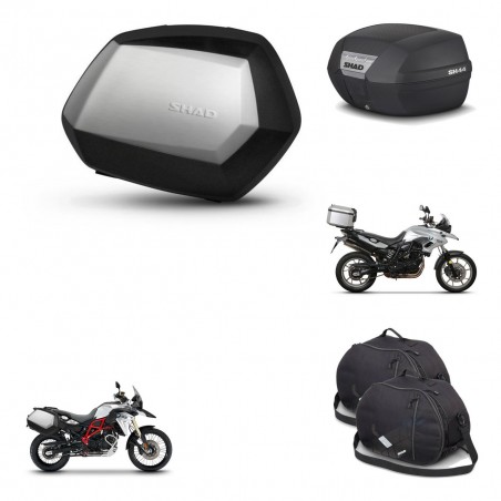 SHAD Trunk SH44 + mounting bracket SH35 PREMIUM suitcases accessories BAUL KIT-482395