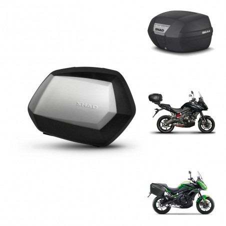 SHAD Baul SH44 + soporte montaje maletas SH35 PREMIUM KIT-482412