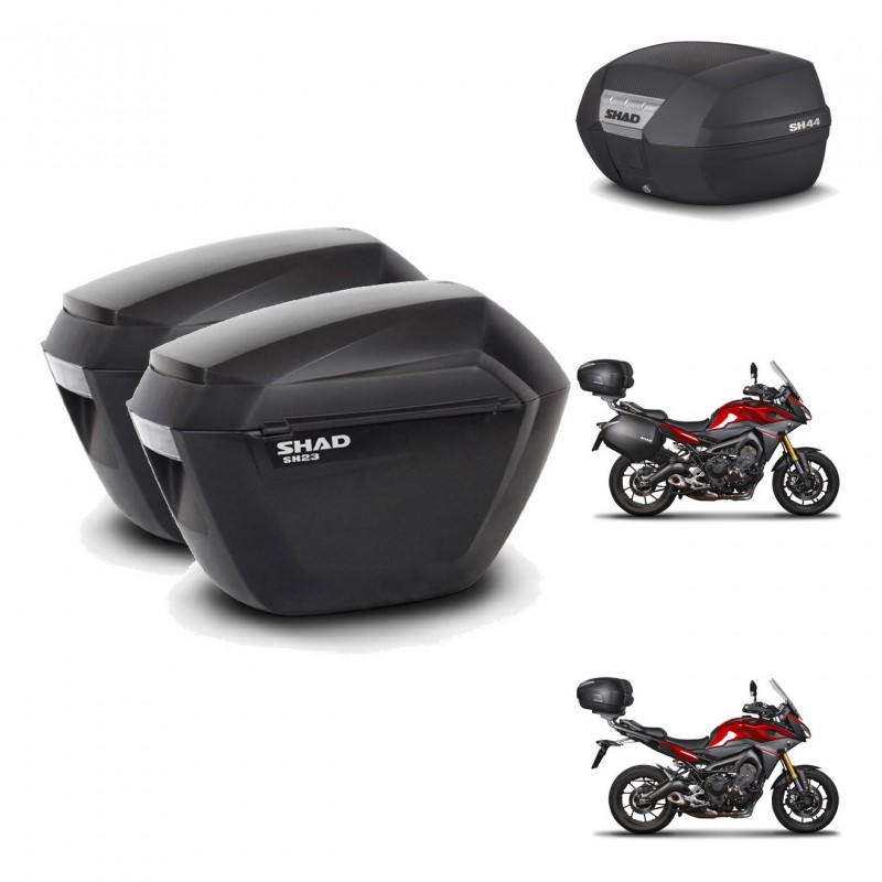 SHAD SH44 trunk + mounting bracket sh23 suitcases BAUL KIT-482417