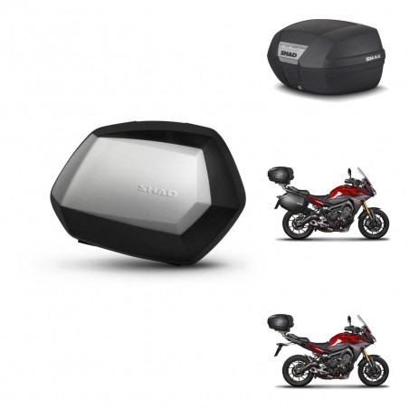 SHAD Trunk SH44 + mounting bracket SH35 PREMIUM suitcases BAUL KIT-482418