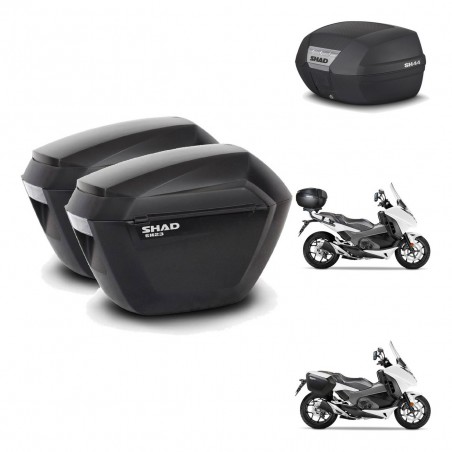 SHAD Baul SH44 + soporte montaje maletas sh23 KIT-482435