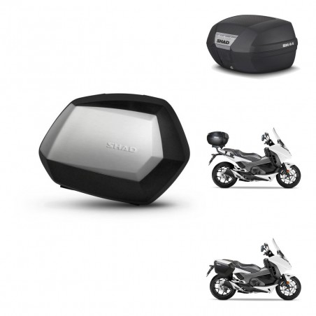 SHAD Baul SH44 + soporte montaje maletas SH35 PREMIUM KIT-482436
