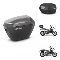 SHAD Baul SH44 + soporte montaje maletas sh23 alu KIT-482438