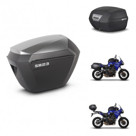 SHAD Baul SH44 + soporte montaje maletas sh23 alu KIT-482444