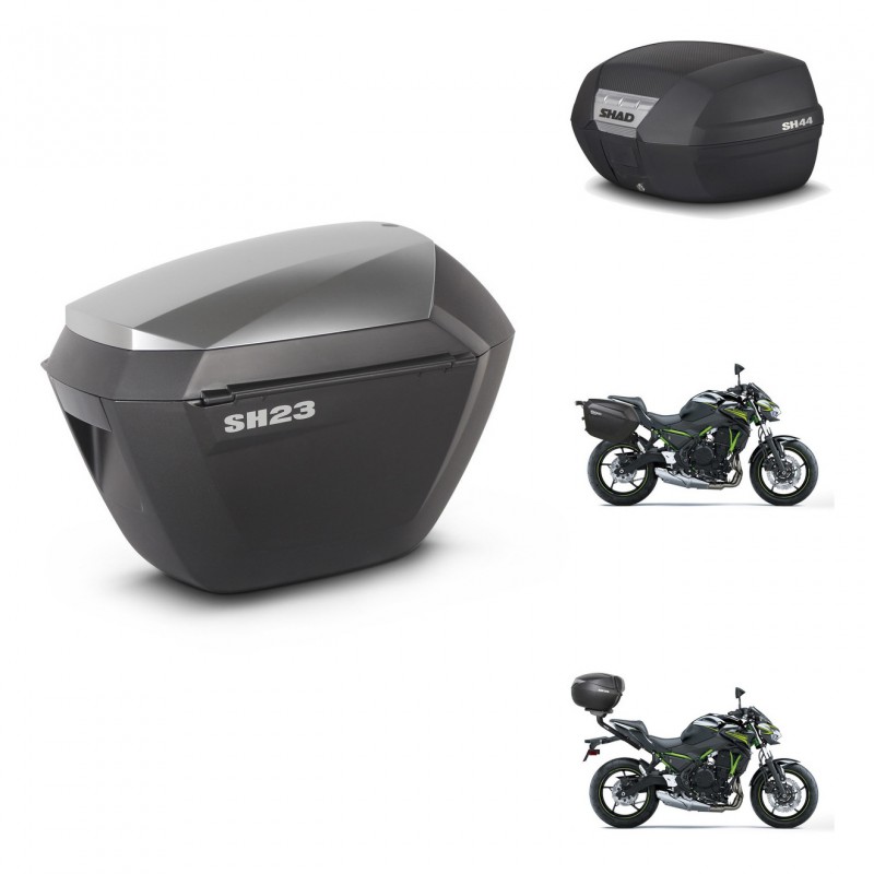 SHAD Baul SH44 + soporte montaje maletas sh23 alu KIT-482450