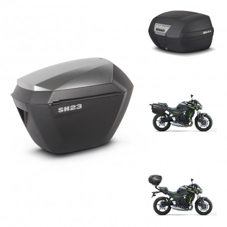 SHAD Baul SH44 + soporte montaje maletas sh23 alu KIT-482450