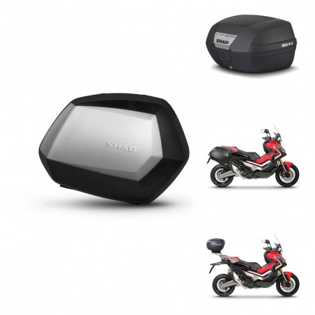 SHAD Trunk SH44 + mounting bracket SH35 PREMIUM suitcases BAUL KIT-482460