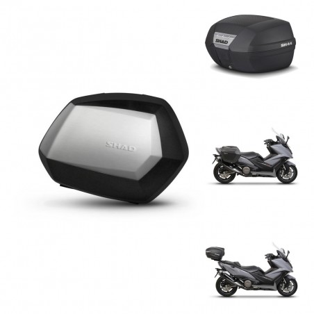 SHAD Baul SH44 + soporte montaje maletas SH35 PREMIUM KIT-482466