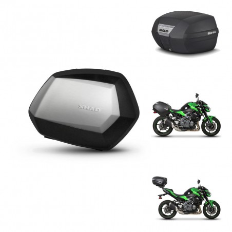 SHAD Baul SH44 + soporte montaje maletas SH35 PREMIUM KIT-482472