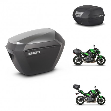 SHAD Baul SH44 + soporte montaje maletas sh23 alu KIT-482474