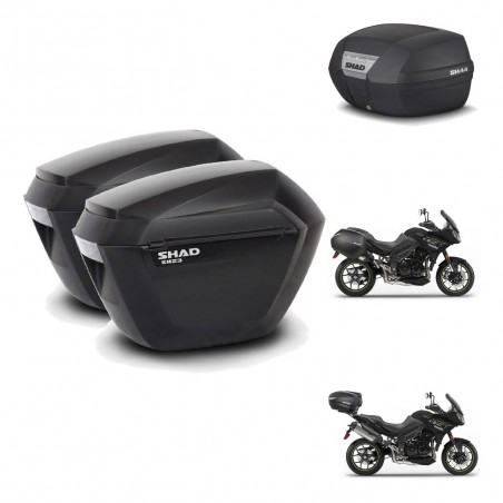 SHAD Baul SH44 + soporte montaje maletas sh23 KIT-482477