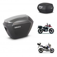 SHAD Baul SH44 + soporte montaje maletas sh23 alu KIT-482492