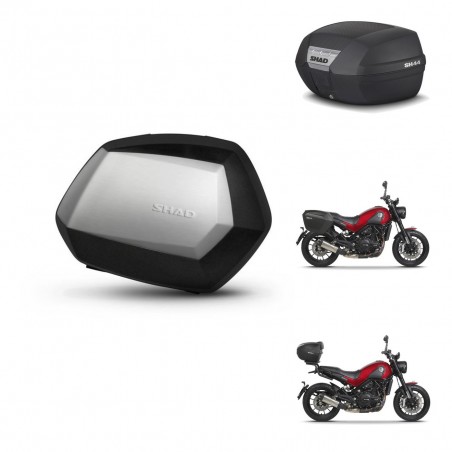 SHAD Trunk SH44 + mounting bracket SH35 PREMIUM suitcases BAUL KIT-482502