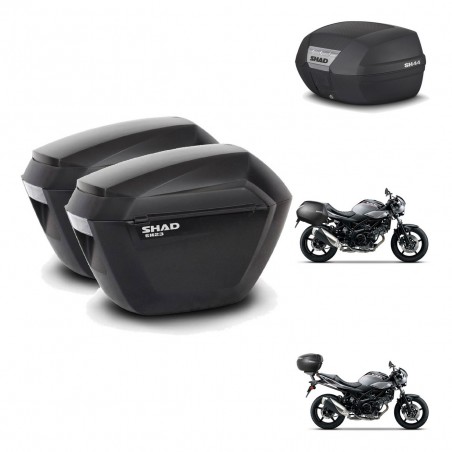 SHAD Baul SH44 + soporte montaje maletas sh23 KIT-482519