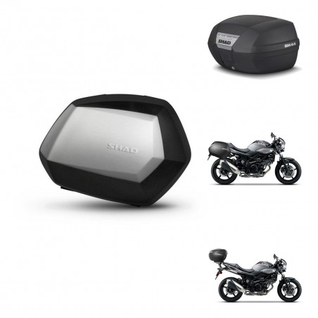 SHAD Baul SH44 + soporte montaje maletas SH35 PREMIUM KIT-482520