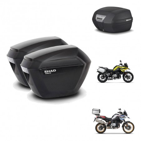 SHAD Baul SH44 + soporte montaje maletas sh23 KIT-482525