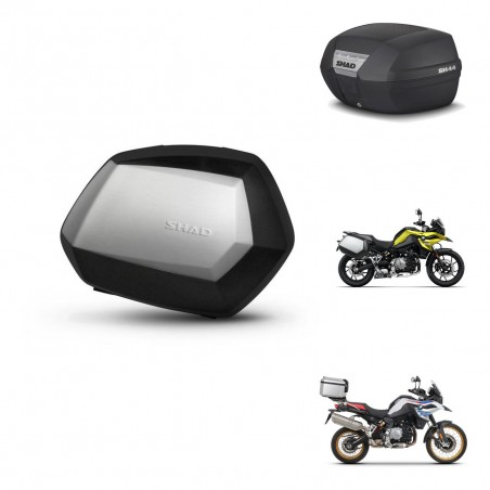 SHAD Baul SH44 + soporte montaje maletas SH35 PREMIUM KIT-482526