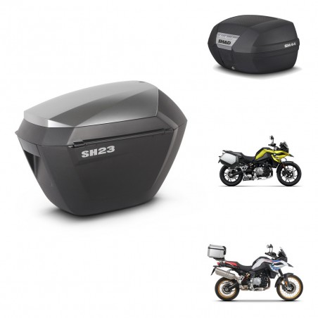 SHAD Baul SH44 + soporte montaje maletas sh23 alu KIT-482528