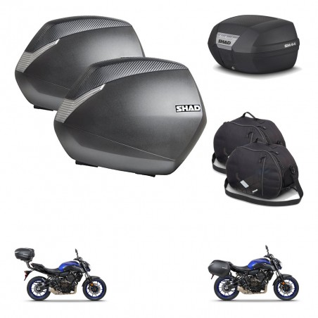 SHAD Baul SH44 + soporte montaje maletas SH36 accesorios KIT-482530