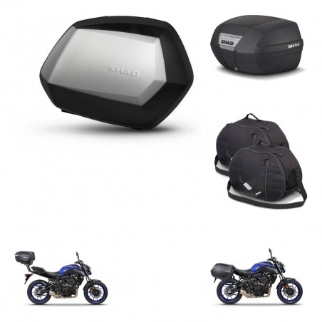 SHAD Trunk SH44 + mounting bracket SH35 PREMIUM suitcases accessories BAUL KIT-482533