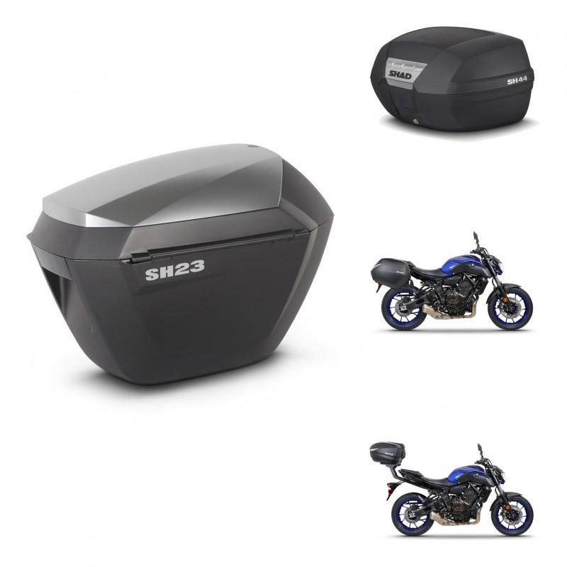 SHAD Baul SH44 + soporte montaje maletas sh23 alu KIT-482534