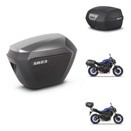 SHAD Baul SH44 + soporte montaje maletas sh23 alu KIT-482534